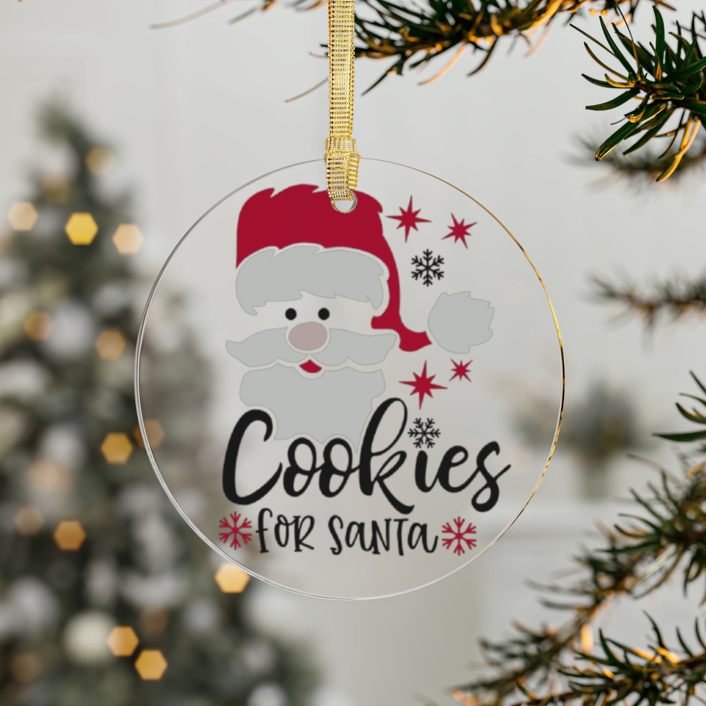 Cookies For Santa - Acrylic Ornaments