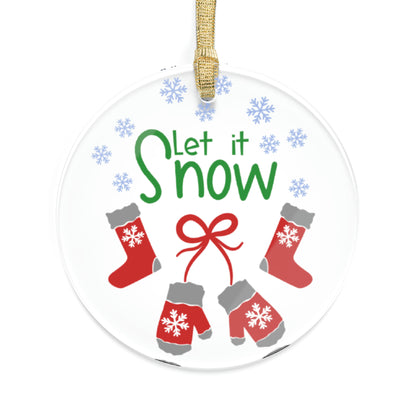 Let It Snow - Acrylic Ornaments