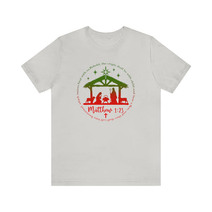 Matthew 1:23 Christmas T-Shirt