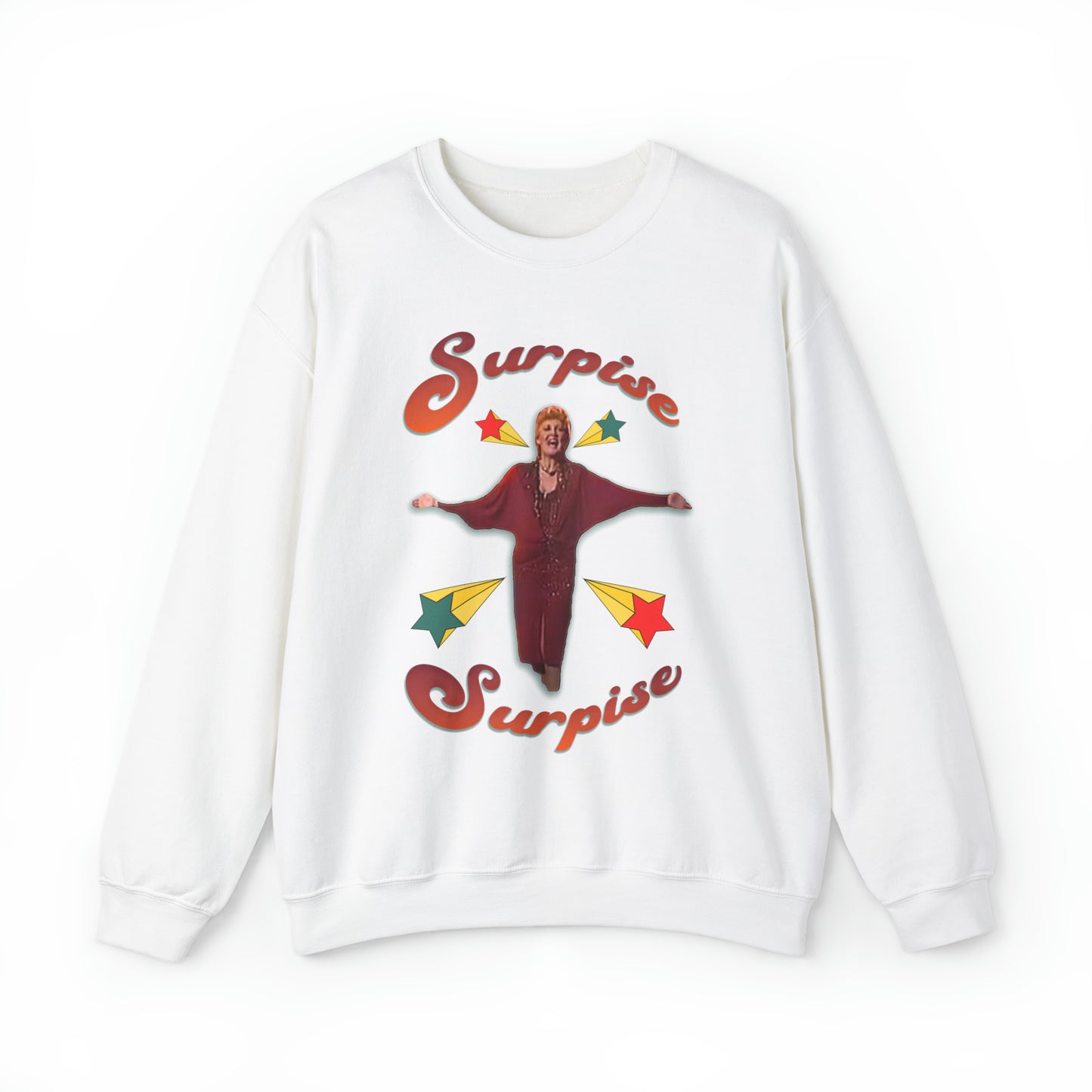 Surprise Surprise Sweatshirt, Funny Meme Top, Surprise Surprise Meme, Joke Meme Apparel, Instagram Tik-Tok Meme Shirt, Suprise Suprise