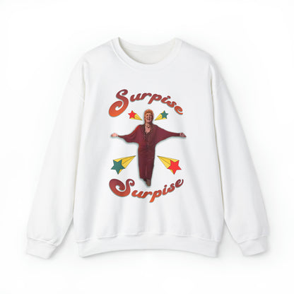 Surprise Surprise Sweatshirt, Funny Meme Top, Surprise Surprise Meme, Joke Meme Apparel, Instagram Tik-Tok Meme Shirt, Suprise Suprise