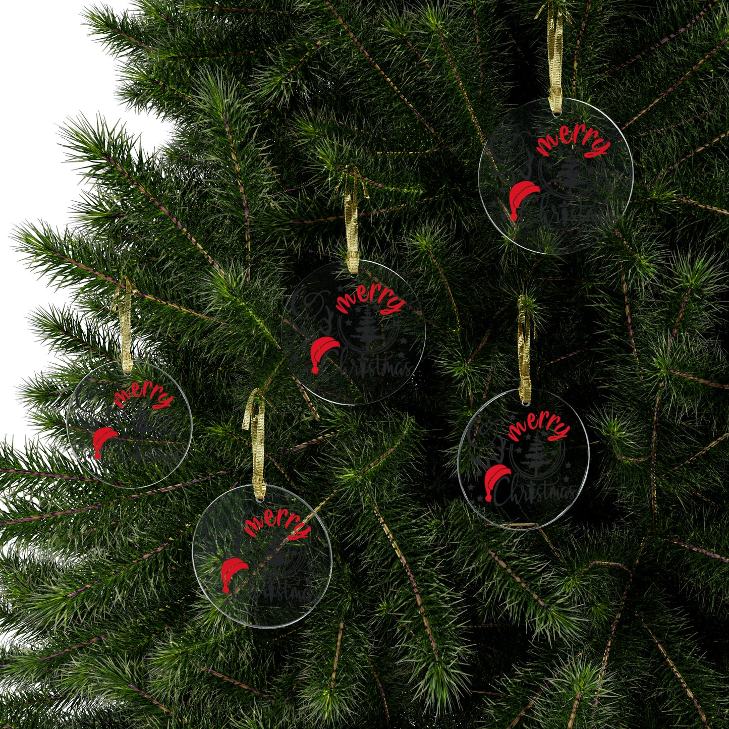 Merry Christmas - Acrylic Ornaments