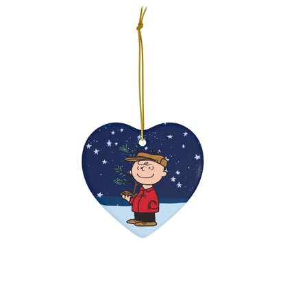 Charlie Brown Christmas, Ceramic Ornament, 4 Shapes