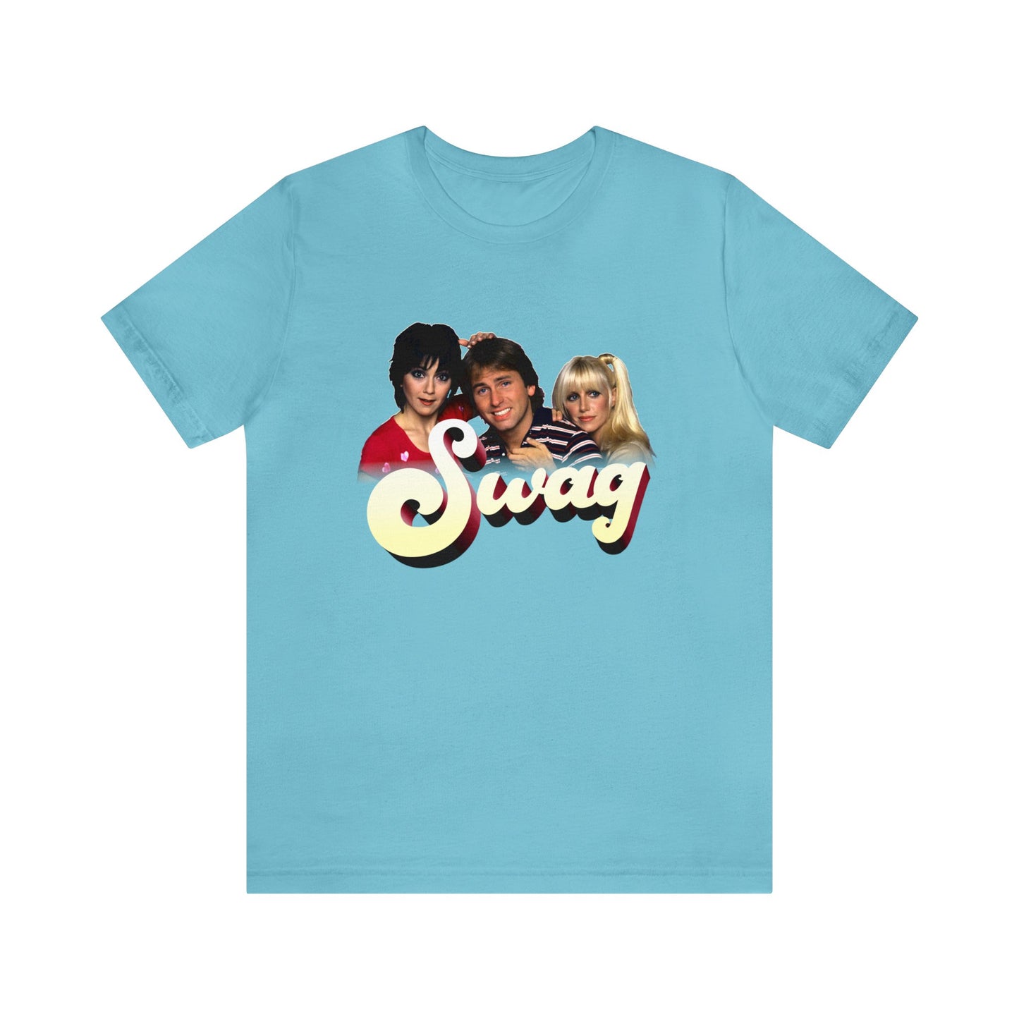 Swag - Jack, Janet, Chrissy Vintage Sitcom T-Shirt