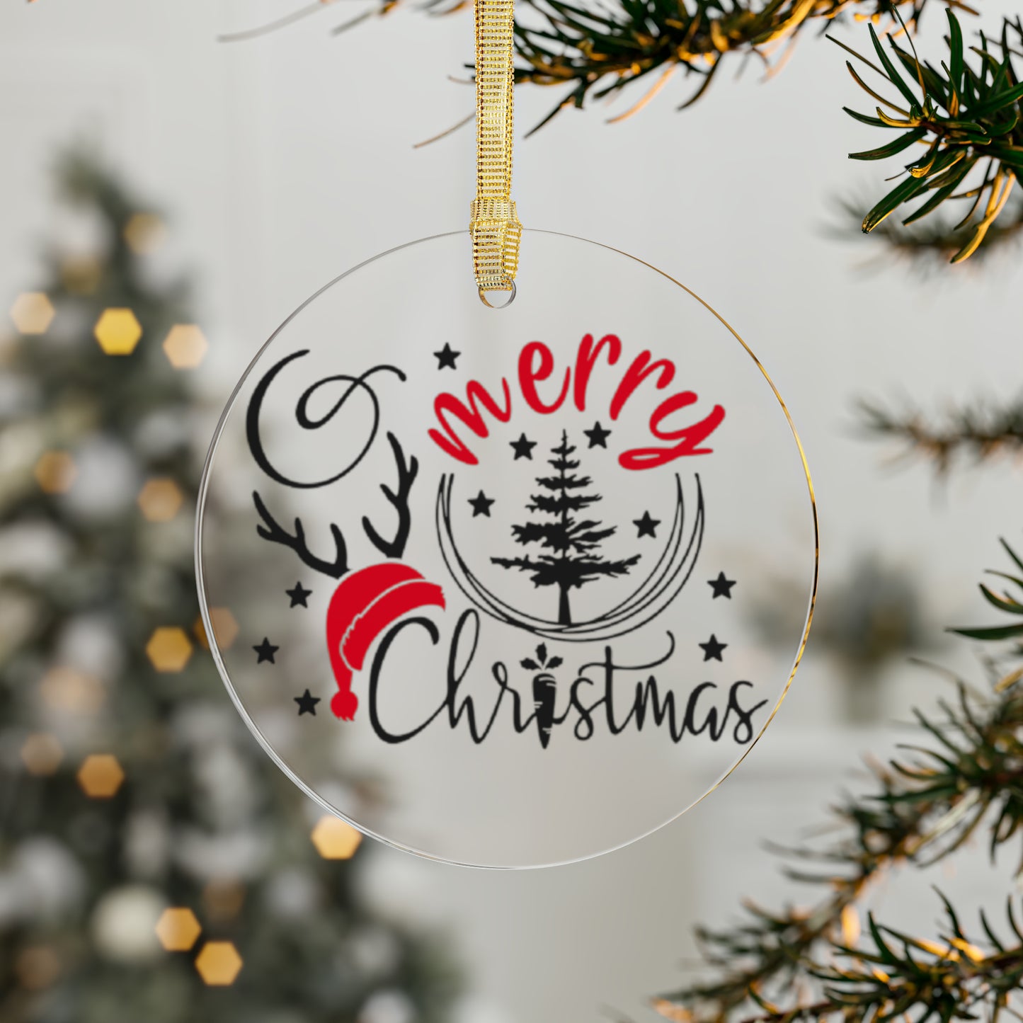 Merry Christmas - Acrylic Ornaments