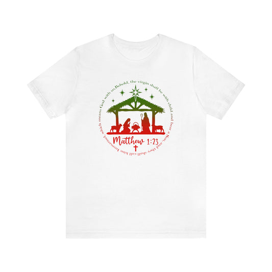 Matthew 1:23 Christmas T-Shirt