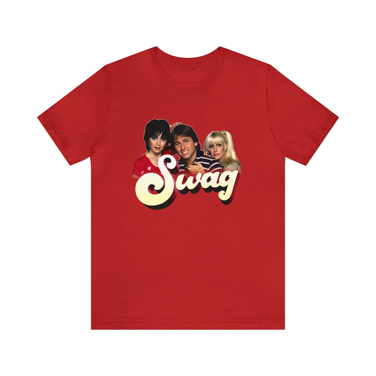 Swag - Jack, Janet, Chrissy Vintage Sitcom T-Shirt