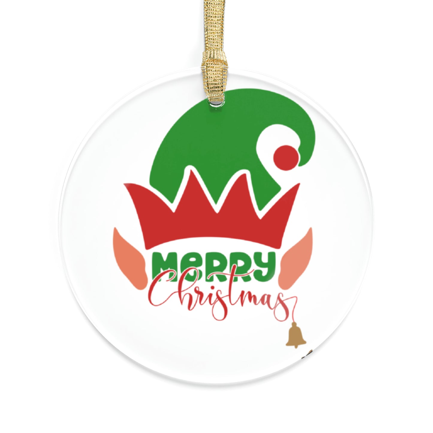 Merry Christmas Elf - Acrylic Ornaments