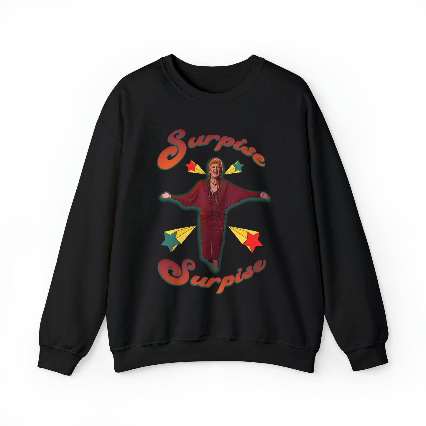 Surprise Surprise Sweatshirt, Funny Meme Top, Surprise Surprise Meme, Joke Meme Apparel, Instagram Tik-Tok Meme Shirt, Suprise Suprise