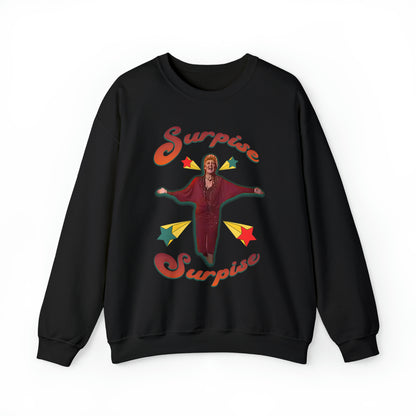 Surprise Surprise Sweatshirt, Funny Meme Top, Surprise Surprise Meme, Joke Meme Apparel, Instagram Tik-Tok Meme Shirt, Suprise Suprise