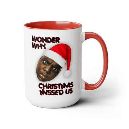 Biggie Christmas Mug, 15oz