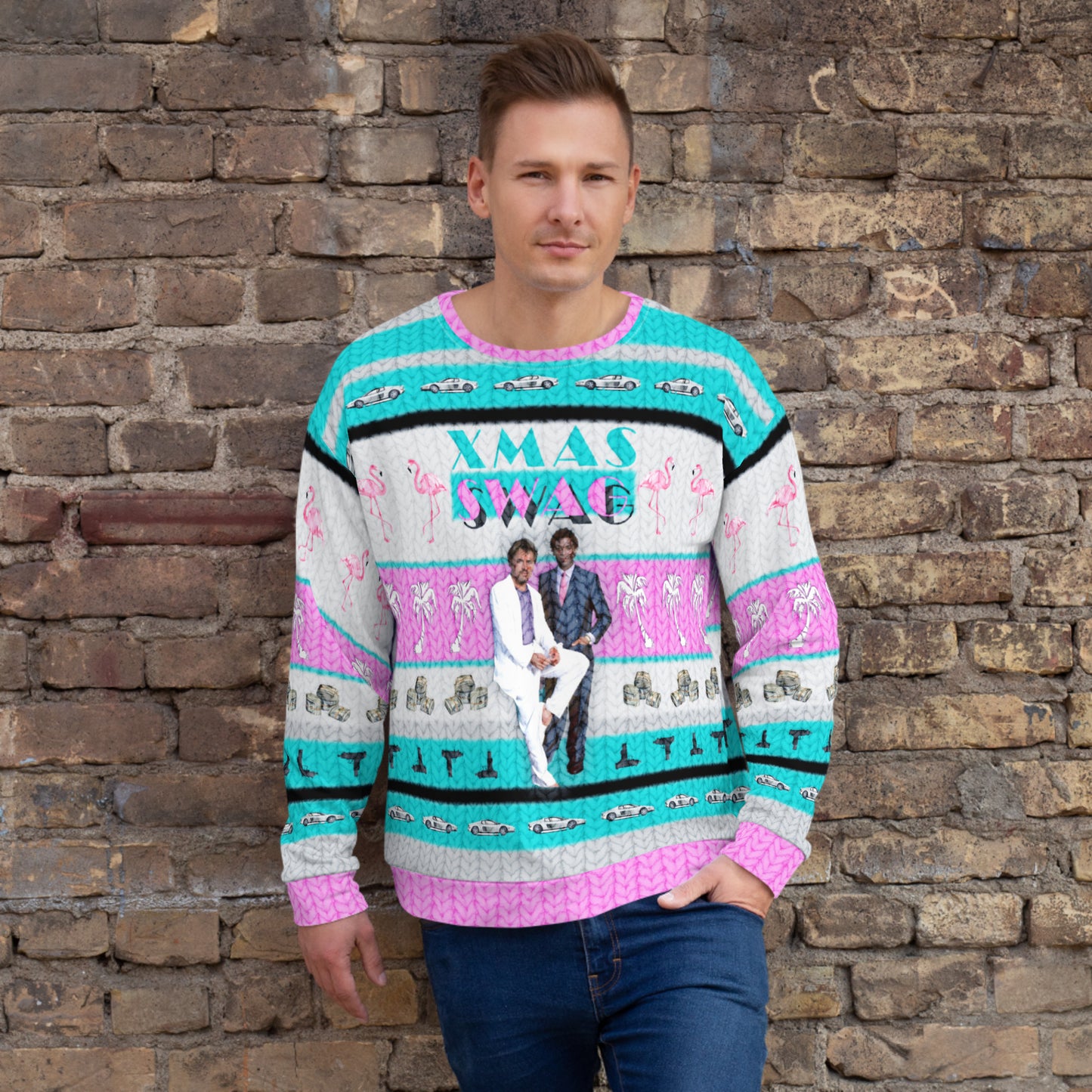 Miami Vice Ugly Sweater - Xmas Swag