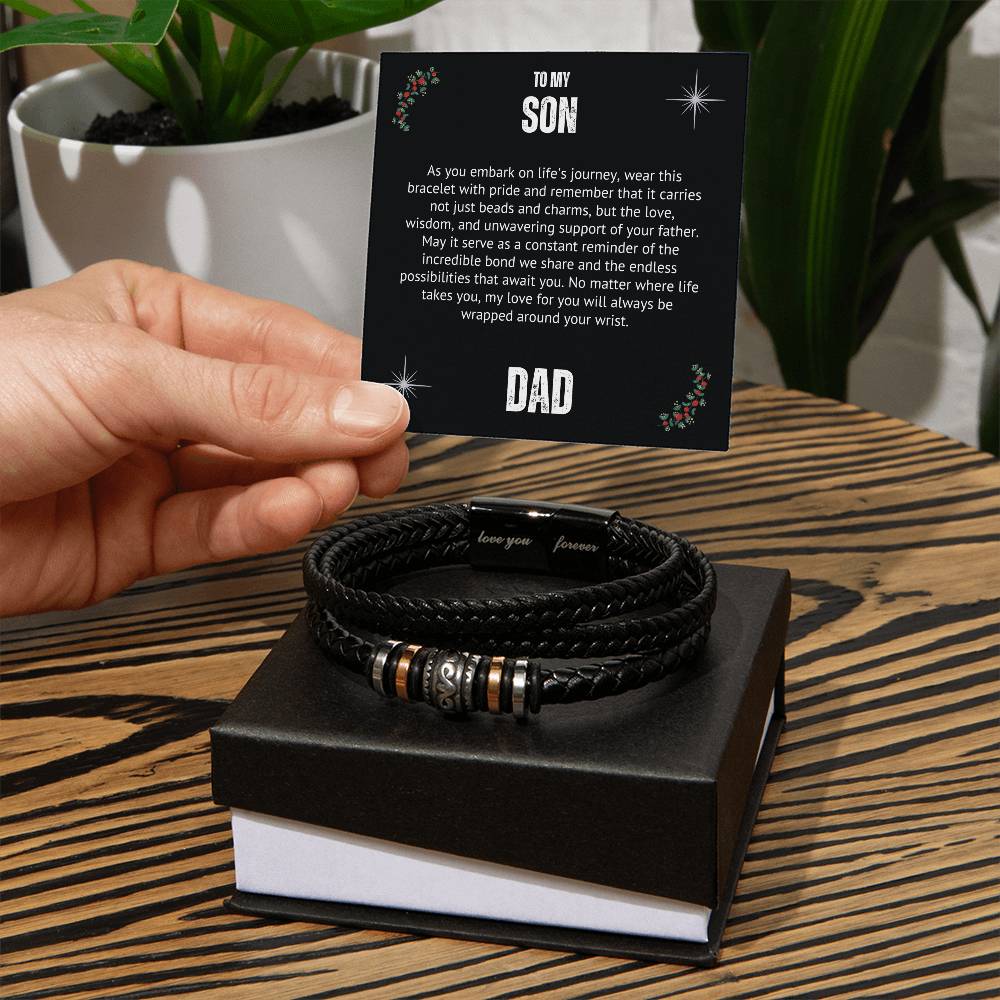 Gift For Son From Dad - Bracelet