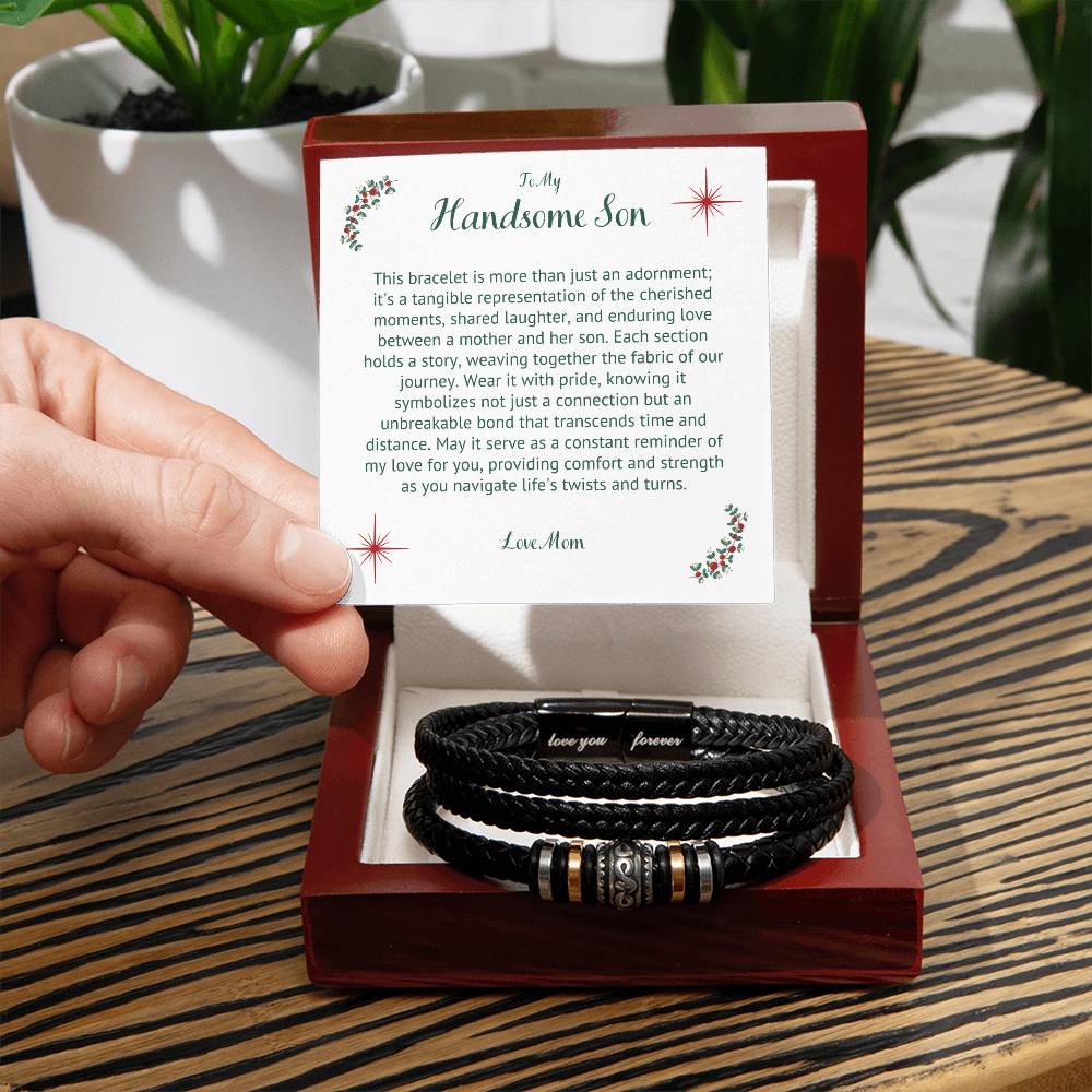 Gift For Son - Love You Forever Bracelet